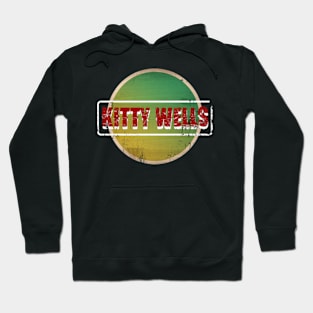 Kitty Wells Text Design Hoodie